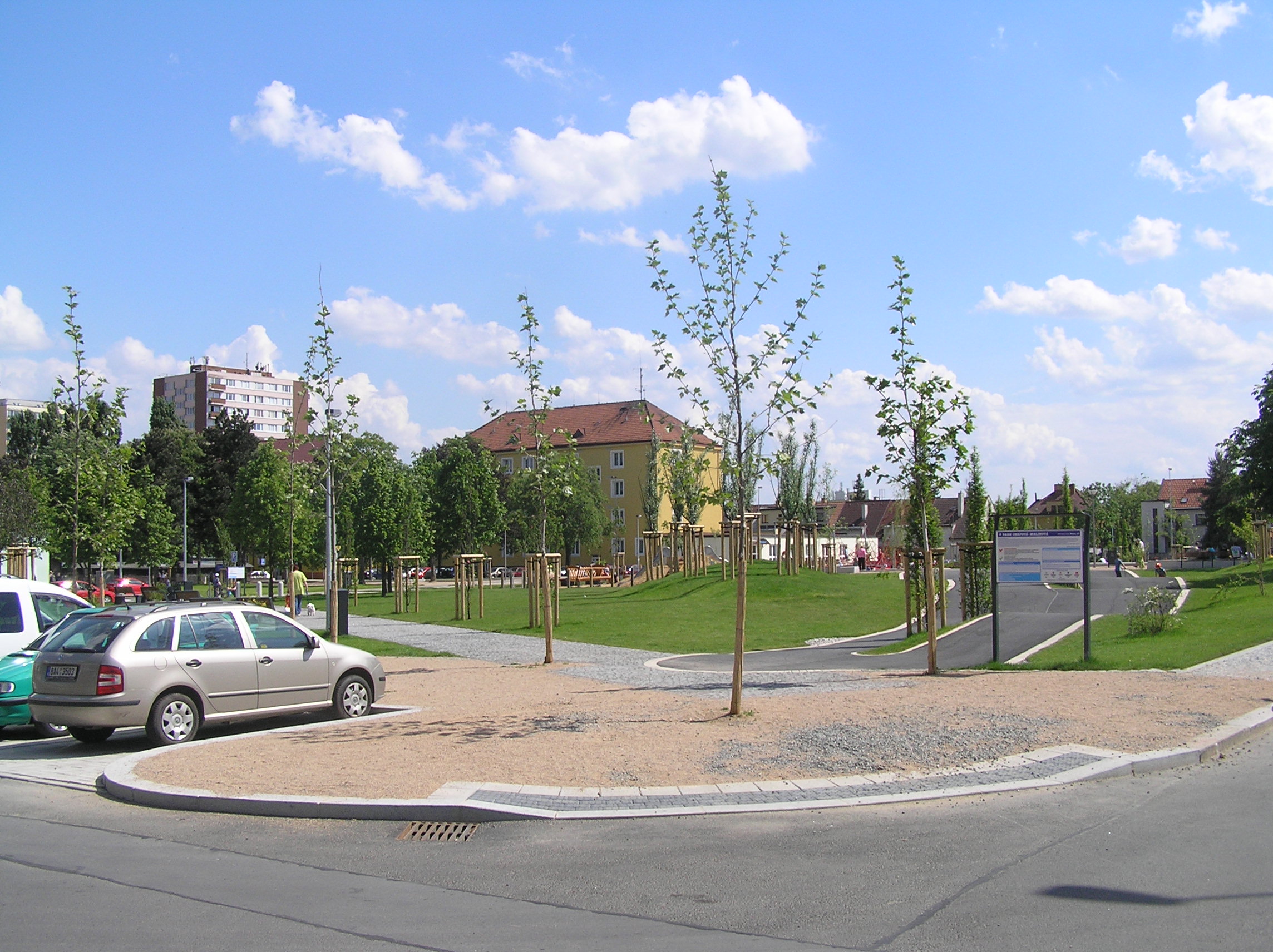 Revitalizovaný park 2